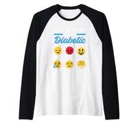 Type One Diabetes A Day As A Diabetic Funny T1D Awareness Manche Raglan