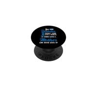 Type One Diabetes for Mother Ruban Bleu diabétique T1D Maman PopSockets PopGrip Adhésif