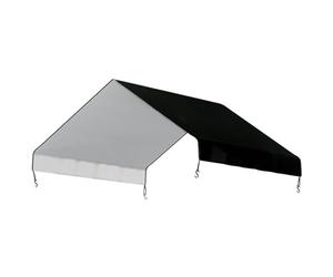 Type Pare-soleil en forme de cage à poules Argenté réfléchissant | Protection contre les intempéries pour poules, tissu plaqué argent, protection contre la pluie du soleil pour une