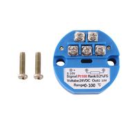 Type Pt100 Vers 0-10v 0-100 Degrés Entrée Rtd 0-10 Une Sortie Dc24v Transmetteur De Température À Résistance Thermique