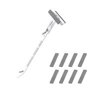 Type pulvérisateur Manche Telescopique pour Nettoyer Vitres Lave Vitre avec Collecteur D'eaux Usées Kit Nettoyage Vitre pour Le Verre, Les Automobiles, etc.