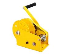 Type Renforcé 1800 Lbs Treuil À Main Autobloquant Bidirectionnel Portable Traction Grue De Levage Petit Manuel 6 M/min 0.5ton Force De Traction Importante(1800LBS bare metal)