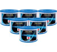 Type S1 (Lot de 6),Filtre Spa de Remplacement de Filtre pour Cartouches de Piscine PureSpa Easy Set