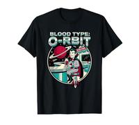 Type sanguin : O-Rbit Space Vampire Science Humour Halloween T-Shirt Graphique avec Valeur