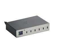 Type Station De Charge Rapide du Palladium 30W Chargeur USB C des Ports 140W 6 avec L'affichage Numérique(No Cable)