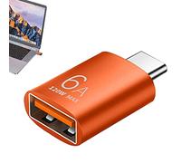 type USB, adaptateur en alliage d'aluminium USB 3.0, convertisseur prend en charge la charge rapiet le transfert données, compatible avec plus d'appareils type C