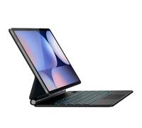 typecase Étui avec clavier magnétique pour Galaxy Tab 12,4", pavé tactile | Pour Tab S10+/S9 FE+/S9+/S8+/S7 FE/S7+, support flottant, rétroéclairage 11 couleurs, porte-stylo S pour le travail, l'étude