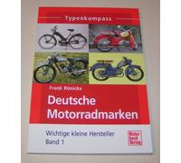 Typenkompass Allemand Motorradmarken - Important Petit Fabricant Bande 1