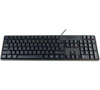 Typerclaw-Pc100 Clavier Filaire Noir Ergonomique Et Durable, Multimédia, Pavé Numérique, Usb 3.0, Plug&Play Pour Windows