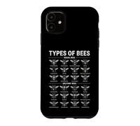 Types d'abeilles Entomologie Guide des espèces d'insectes Coque pour iPhone 11