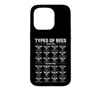 Types d'abeilles Entomologie Guide des espèces d'insectes Coque pour iPhone 15 Pro