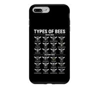Types d'abeilles Entomologie Guide des espèces d'insectes Coque pour iPhone 7 Plus/8 Plus