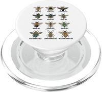 Types d'abeilles, Tableau des espèces d'abeilles, Sciences de l'entomologie PopSockets PopGrip pour MagSafe