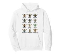 Types d'abeilles, Tableau des espèces d'abeilles, Sciences de l'entomologie Sweat à Capuche