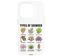 Types d'algues, Tableau des espèces d'algues, Types d'algues Marines Coque pour iPhone 15 Pro
