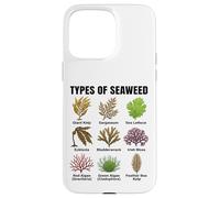 Types d'algues, Tableau des espèces d'algues, Types d'algues Marines Coque pour iPhone 15 Pro Max