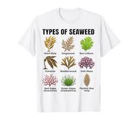 Types d'algues, Tableau des espèces d'algues, Types d'algues Marines T-Shirt
