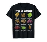 Types d'algues, Tableau des espèces d'algues, Types d'algues Marines T-Shirt