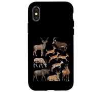 Types d'antilopes - Tableau des espèces d'antilopes Amateurs de Science Coque pour iPhone X/XS