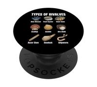 Types de bivalves, Tableau des espèces bivalves, biologie Marine PopSockets PopGrip Adhésif