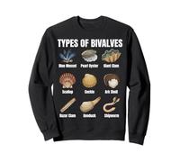 Types de bivalves, Tableau des espèces bivalves, biologie Marine Sweatshirt