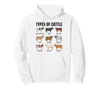 Types de Collection de Races bovines Sweat à Capuche