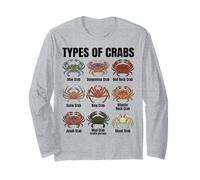 Types de crabes - Tableau des espèces de crabes Marins Manche Longue