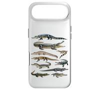 Types de Crocodiles Herpétologie éducative Espèces de Reptiles Coque pour iPhone Air