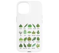 Types de Feuilles d'arbres Biologie Nature Éducatif Coque pour iPhone 15