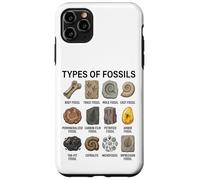 Types de fossiles Graphique Paléontologie Science Amoureux des fossiles Coque pour iPhone 11 Pro Max