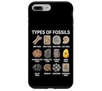 Types de fossiles Graphique Paléontologie Science Amoureux des fossiles Coque pour iPhone 7 Plus/8 Plus