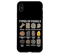 Types de fossiles Graphique Paléontologie Science Amoureux des fossiles Coque pour iPhone XS Max