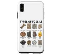 Types de fossiles Graphique Paléontologie Science Amoureux des fossiles Coque pour iPhone XS Max