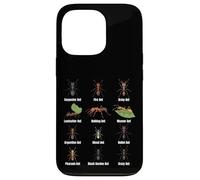 Types de Fourmis, Tableau des espèces de Fourmis, Science des Insectes, entomologie Coque pour iPhone 13 Pro