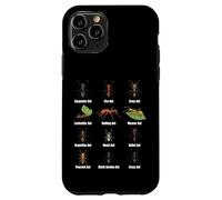 Types de Fourmis, Tableau des espèces de Fourmis, Science des Insectes, entomologie Coque pour iPhone 11 Pro