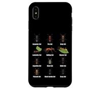 Types de Fourmis, Tableau des espèces de Fourmis, Science des Insectes, entomologie Coque pour iPhone XS Max