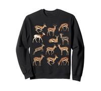 Types de Gazelles - Gazelle Espèces Science Garçons Filles Enfants Sweatshirt