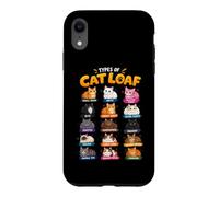 Types de Pain de Chat Mignon Chaton Kawaii Amoureux des Chats Humour drôle Coque pour iPhone XR