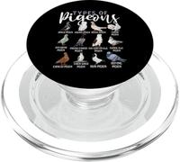 Types de Pigeons Chemise pour Amoureux des Oiseaux homing Pigeon Racing PopSockets PopGrip pour MagSafe