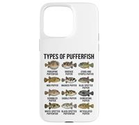 Types de Poisson-Globe, Tableau des espèces de Poissons-Globes, Poissons Marins Coque pour iPhone 15 Pro Max