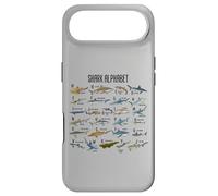 Types de Requins Alphabet A-Z ABC Identification des Requins Coque pour iPhone Air