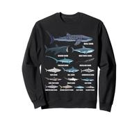 Types de requins Identification des requins Espèces de requins Sweatshirt