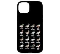 Types de sauvagine - Tableau des espèces de Canards, oies et cygnes Coque pour iPhone 15 Plus