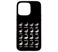 Types de sauvagine - Tableau des espèces de Canards, oies et cygnes Coque pour iPhone 15 Pro Max