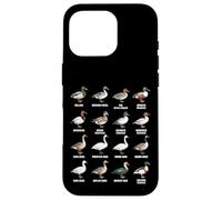 Types de sauvagine - Tableau des espèces de Canards, oies et cygnes Coque pour iPhone 16 Pro