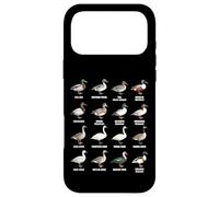 Types de sauvagine - Tableau des espèces de Canards, oies et cygnes Coque pour iPhone 17 Pro Max