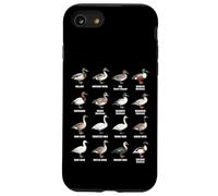 Types de sauvagine - Tableau des espèces de Canards, oies et cygnes Coque pour iPhone SE (2020) / 7/8