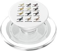 Types de Scorpions Scorpions scientifiques du désert et de la forêt PopSockets PopGrip pour MagSafe