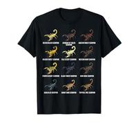 Types de Scorpions Scorpions scientifiques du désert et de la forêt T-Shirt