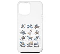 Types de sondes spatiales Astronomie Tableau d'exploration Spatiale Coque pour iPhone 12 Pro Max
